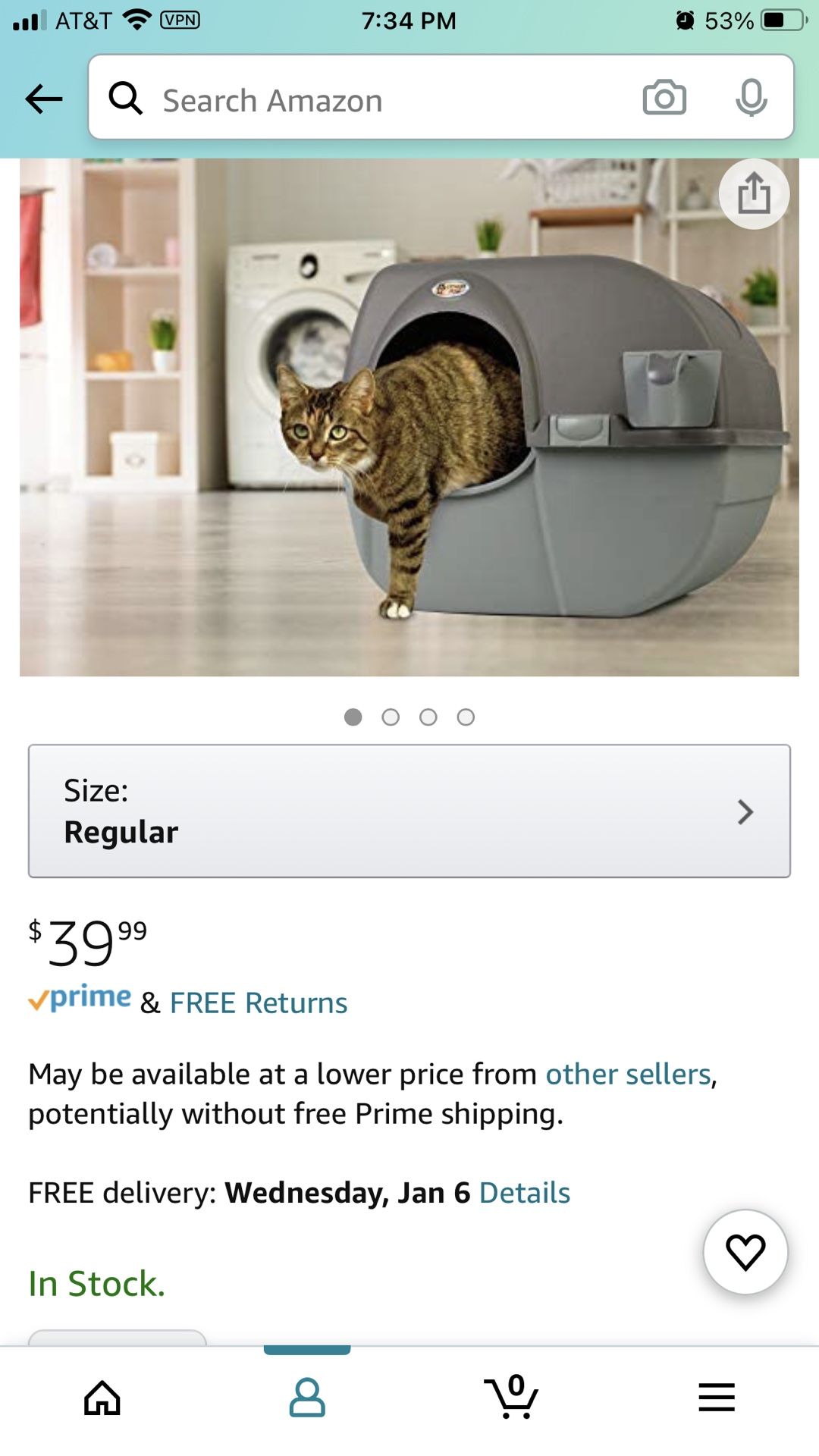 Easy to Sift Cat box