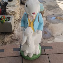 Adorable Ceramic Bunny Lights Up