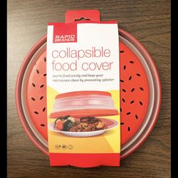 Collapsible Microwave Splatter Cover (NEW)