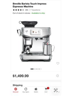 Breville barista touch impress