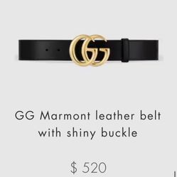Gucci Leather Belt