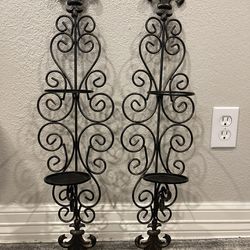 Scroll Candle Holders