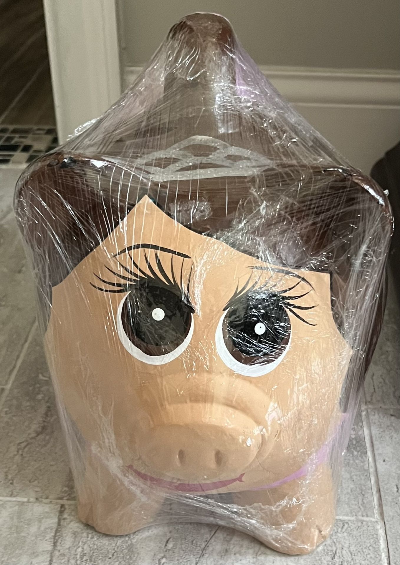 Big Plaster Princess Piggy Bank