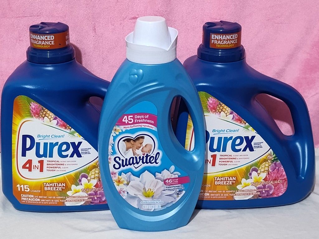 Detergente Purex & Suavitel