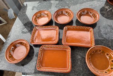 Platos de barro