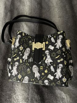 Loungefly Harry Potter Magical Elements AOP Crossbody Bag