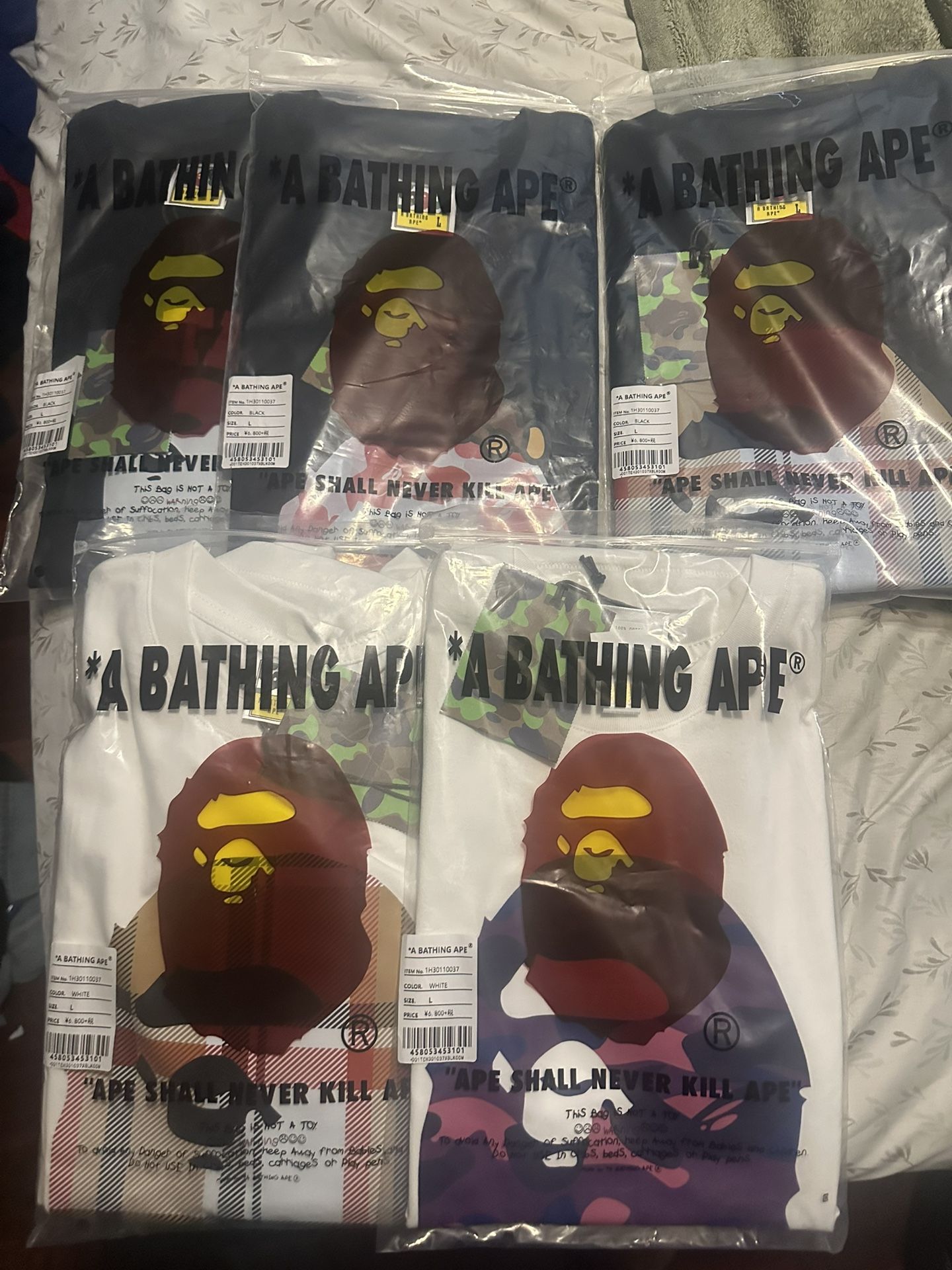Bape Tees