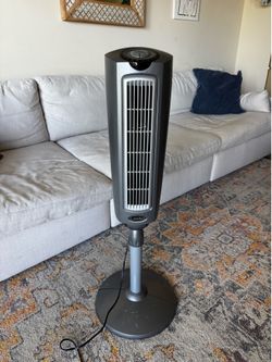 Lasko Adjustable Height Oscillating Fan with 3 speeds and 4 timer settings
