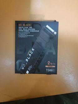 WD_BLACK SN850X 2 Terabytes NVMe SSD w/ Heatsink