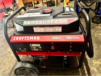Craftsman 7500 gas