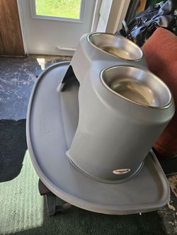 Weather tech pet comfort double high feeding system