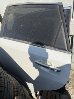 Venza left rear door