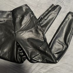 Abercrombie & Fitch XS Black Leather Pants