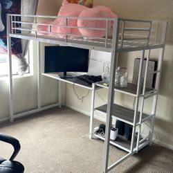 Twin Bunk With Desk