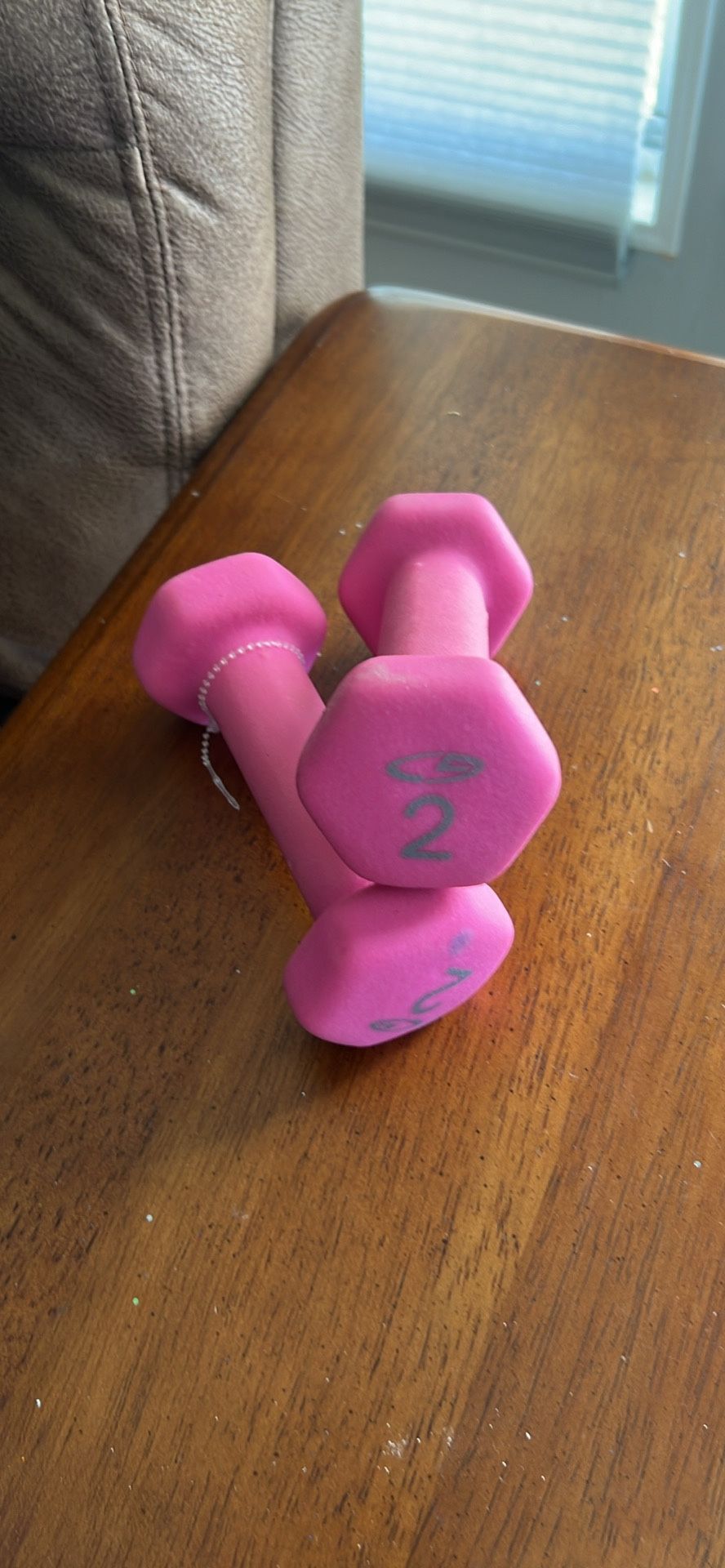 2 Pound Hand Weights / Dumbbells