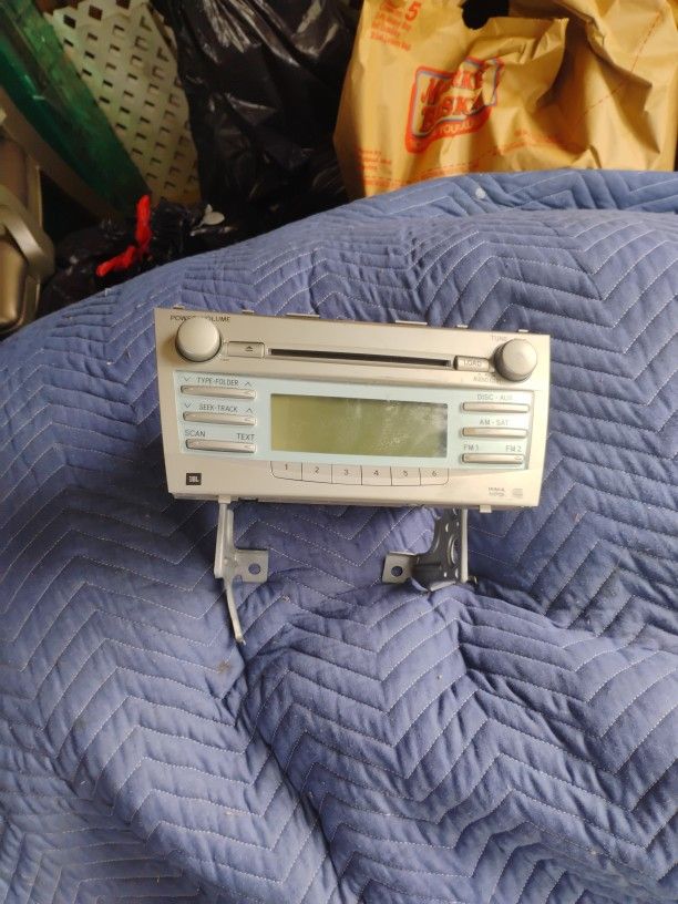 2007 Toyota Camry JBL RDS Radio stereo receiver unit,