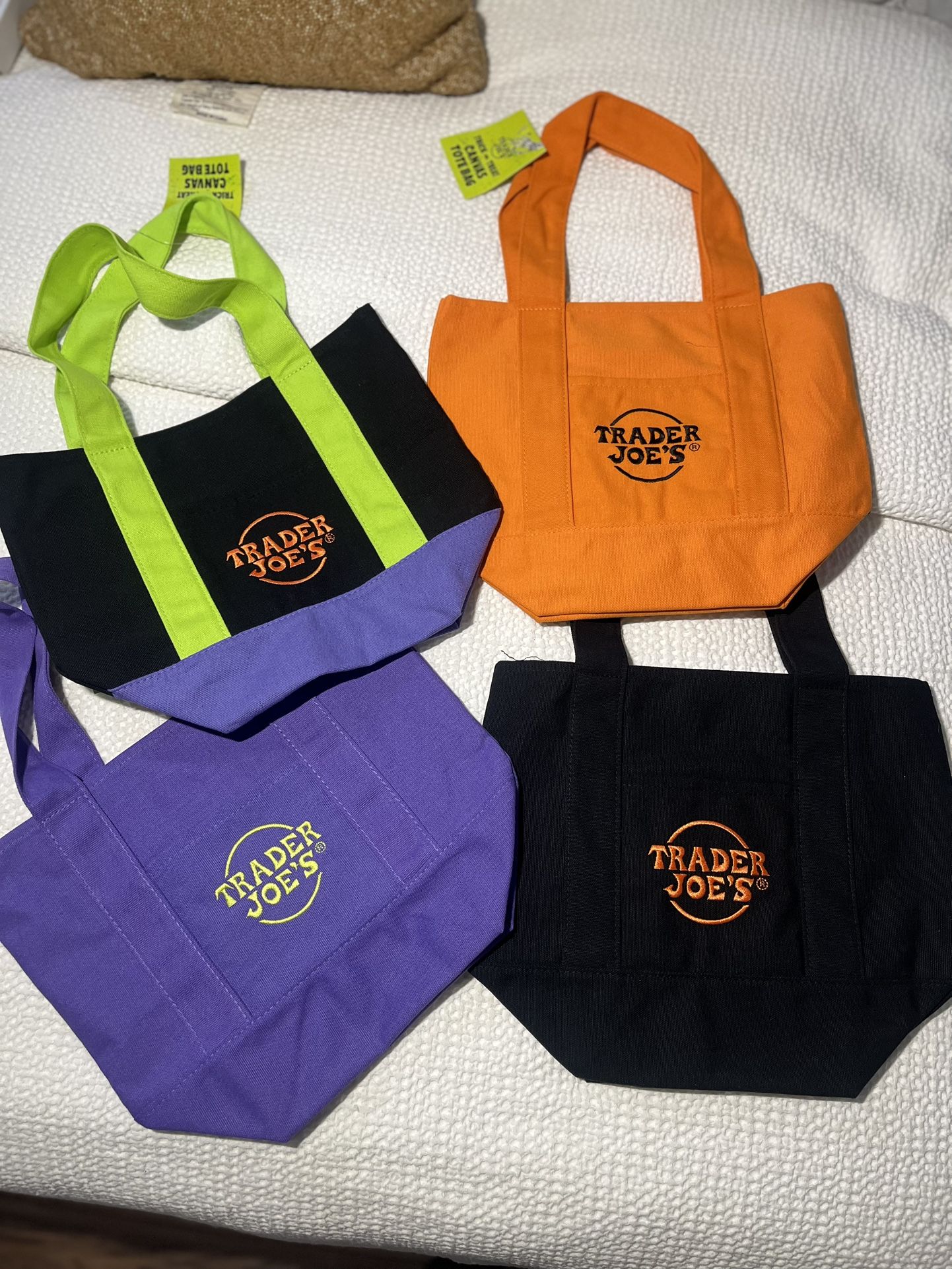 FOUR MINI TRADER JOE’S TOTE BAG