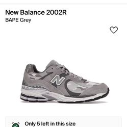 New Balance&bape Collab Grey