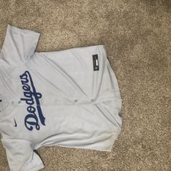 Julio Urias Grey LA Dodgers Jersey