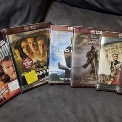 HD DVDs New Sealed Never Used