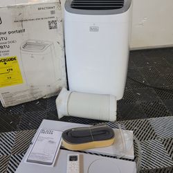 New! Black & Decker 9,000 BTU Portable Air Conditioner AC