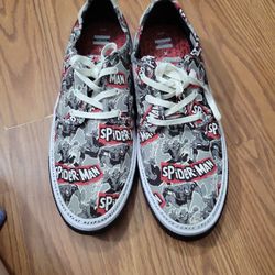 Tom's Spiderman Shoes