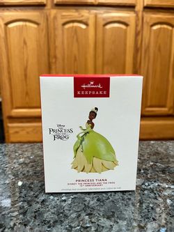 Hallmark Ornament Princess Tiana Disney The Princess And The Frog 2024.  Brand new in box.  Smoke free home