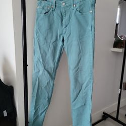 Torquise Levi Jeans