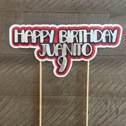 3D Cake Topper