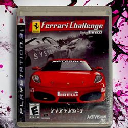 Ferrari Challenge (Sony PlayStation 3, 2012) PS3 Video Game