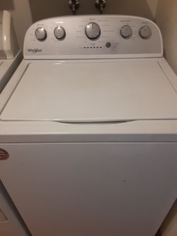 Whirlpool washing machine