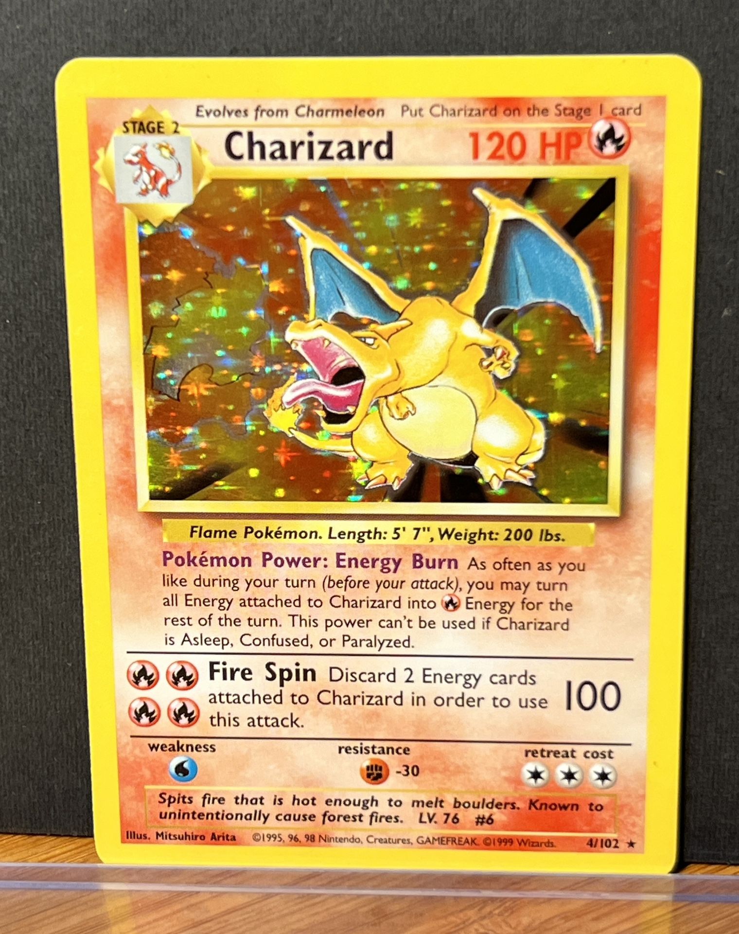 Charizard Holo Base set