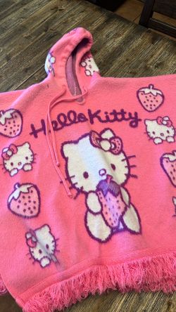 Kids Hello Kitty pancho
