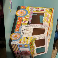 Mondo llama- Color your own  ice cream truck playhouse.