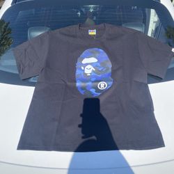 Black & Blue Bape Shirt 