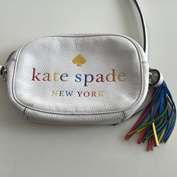 Kate Spade Kourtney Rainbow Logo Bag