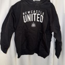 BNWT Boys Hoodie, Newcastle United, Black, Size Medium