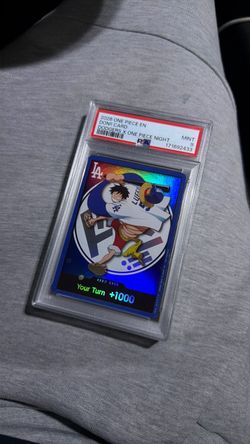 Dodgers x one piece don card