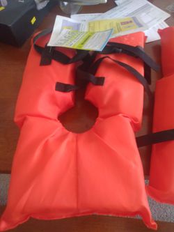 Coast Guard Approved 30 to 50 lb Child Type II PFD Life Vest Preserver NB92003S