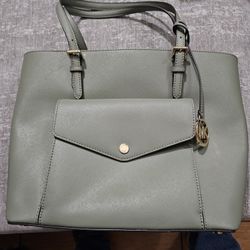 Michael Kors Large Purse Forest Green