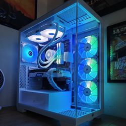 Custom Gaming Computer PC Desktop AMD Ryzen 5600G, 16GB DDR4, Nvidia 2080 White Like Corsair Lian Li ASUS MSI Gigabyte Intel
