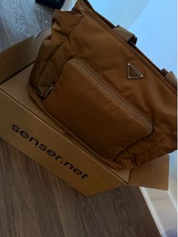 Prada diaper bag