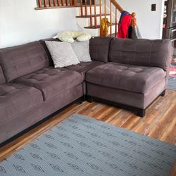 Large Plush Sectional Tags Still On