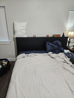 IKEA Brimnes King Bed Frame With Headboard