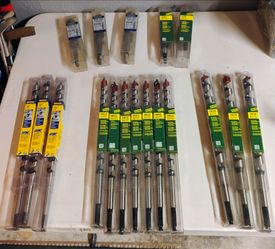 Various Auger Drill Bits For Wood Construction ( read description )
