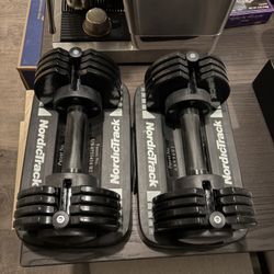 NordicTrack Select-A-Weight Dumbbells 