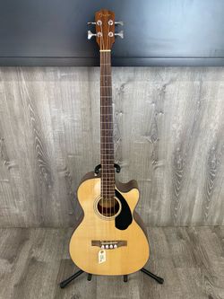 Fender CB-60SCE NAT Acoustic Electric Bass