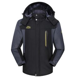 Buddhi
Buddhi Mens Mountain Waterproof Rain Jacket Windproof Hooded Coat Lightweight Full Zip Long Sleeve Outwears Fall Shell Jacket