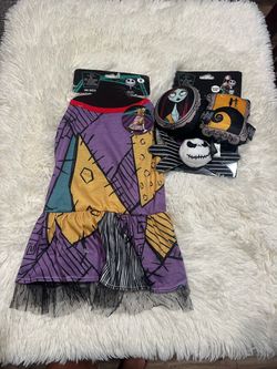 Nightmare Before Christmas Dog Dress & Toy Set