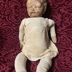 Extremely Old Composition Doll 